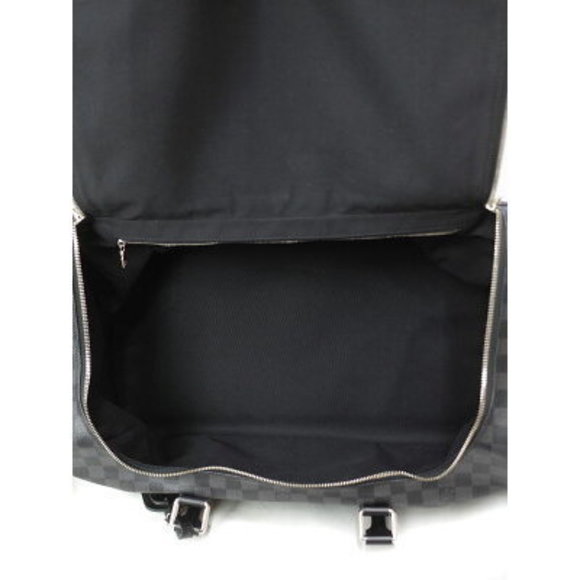 Louis Vuitton Damier Graphite Black Roadster Boston Bag - Picture 3 of 8